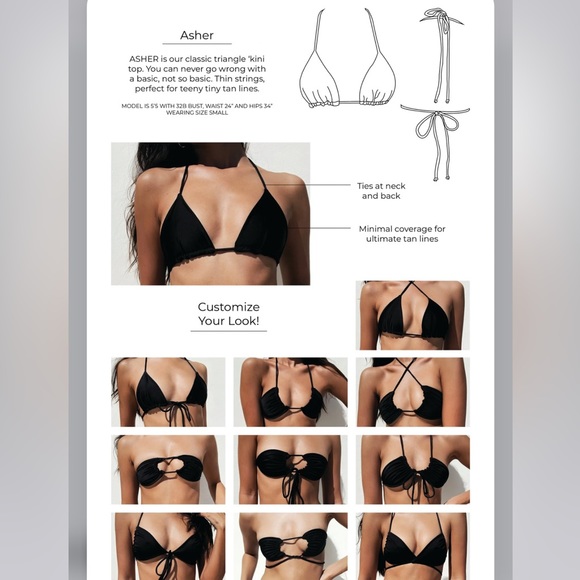 NWOT Lali and Layla reversible bikini - Picture 5 of 10